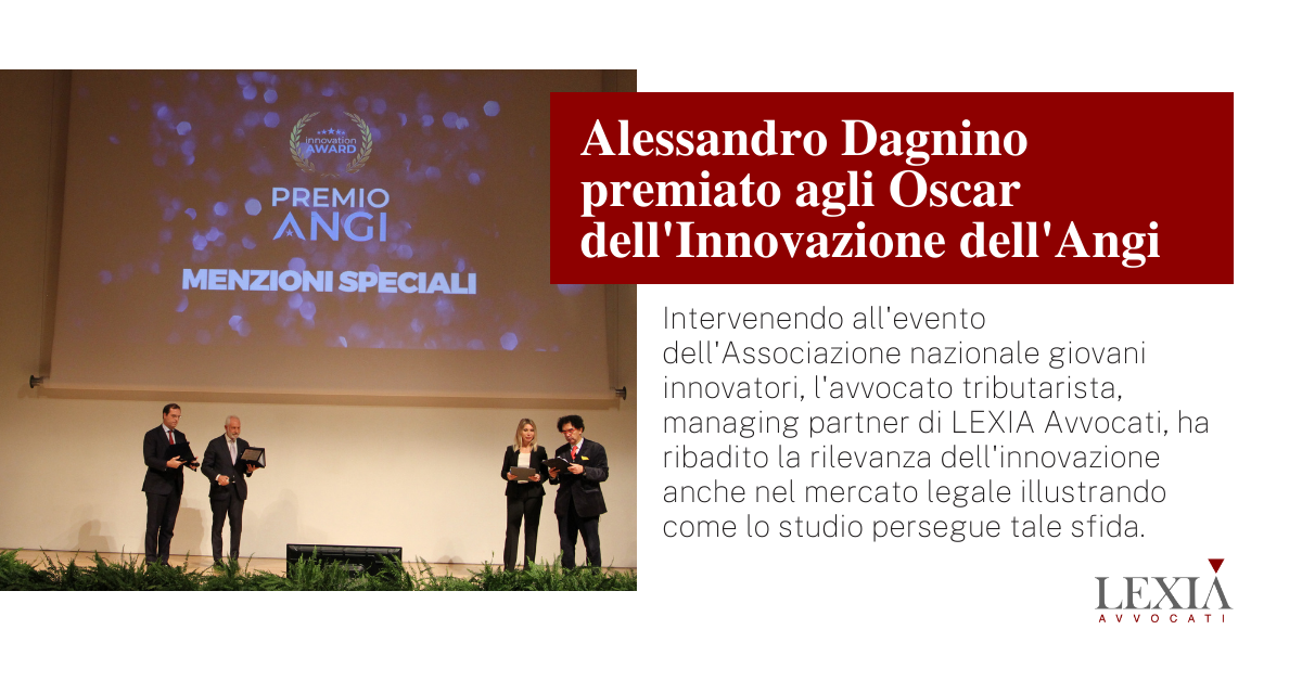 oscar dell'innovazione dell'angi