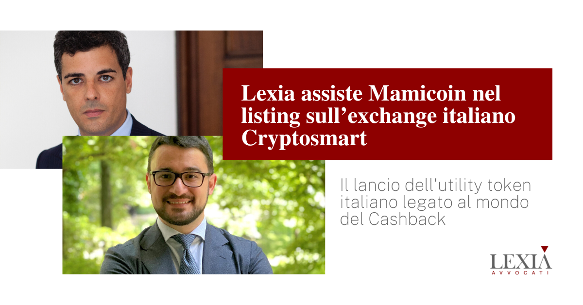 Lexia e Mamicoin listing
